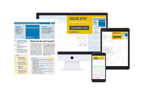 Lisez l’e-magazine « L’Investisseur » dès lundi soir.
